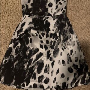 Stylish Black and White Kids Dress